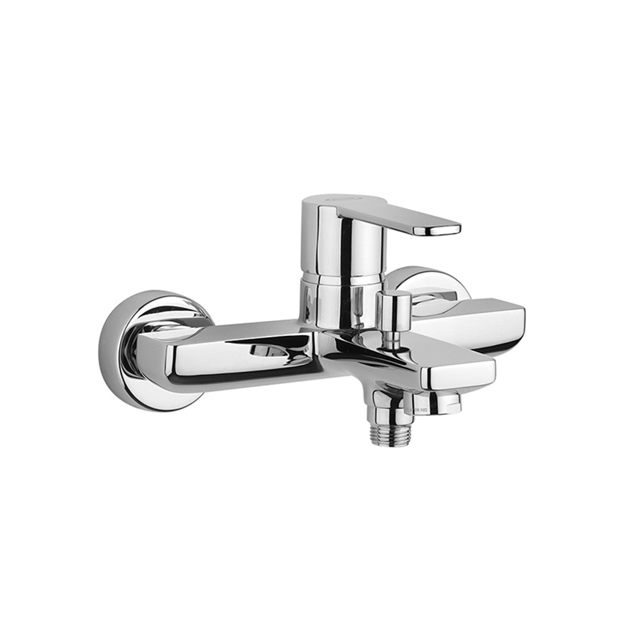 Single lever bath-shower mixer without shower kit
