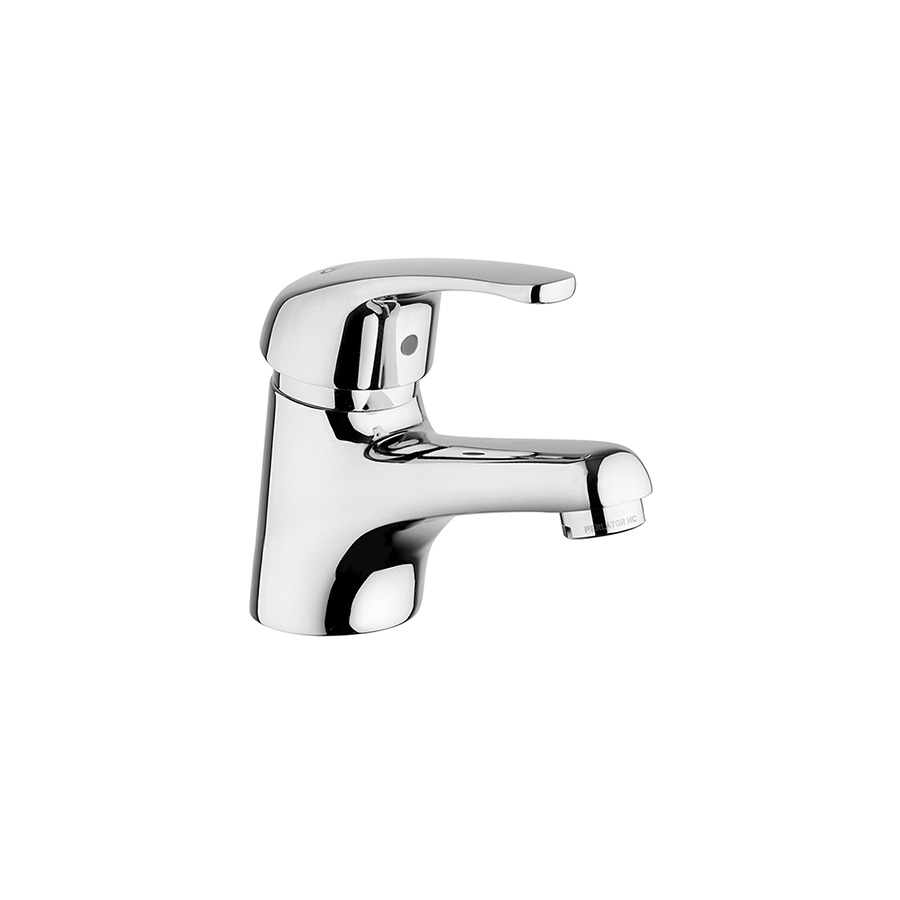 Single-lever basin mixer with 1”1/4 pop-up waste
