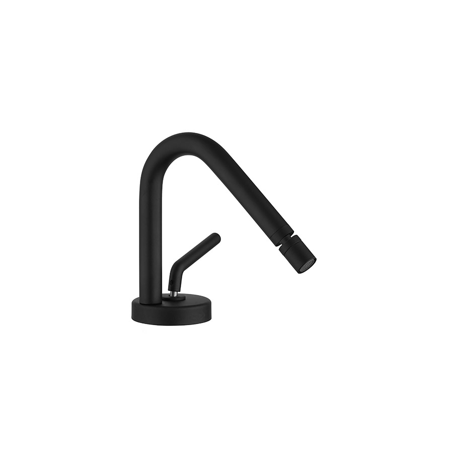 Single-lever bidet mixer without waste
