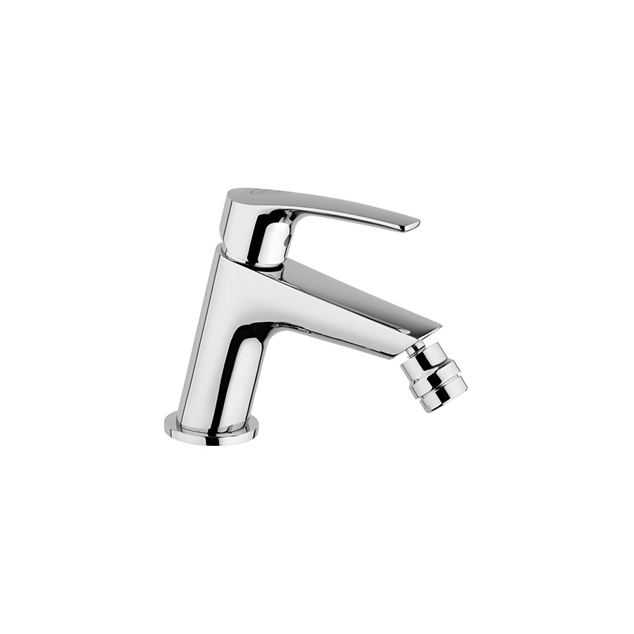 Single-lever bidet mixer without waste
