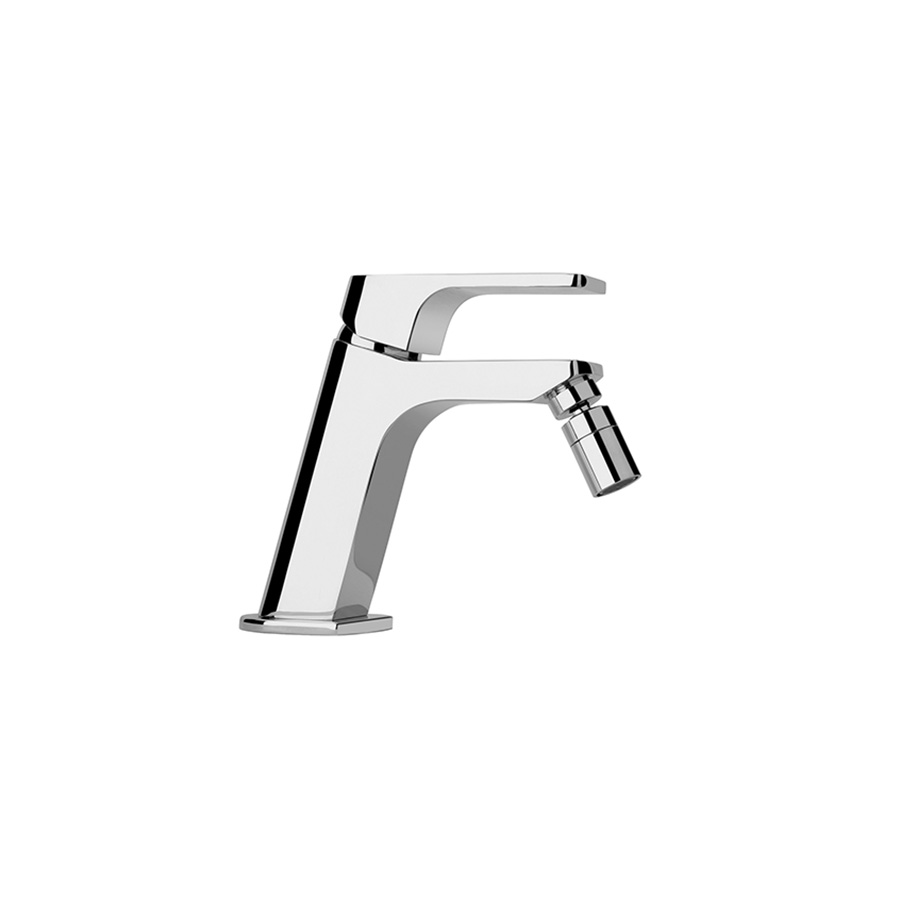 Single-lever bidet mixer without waste
