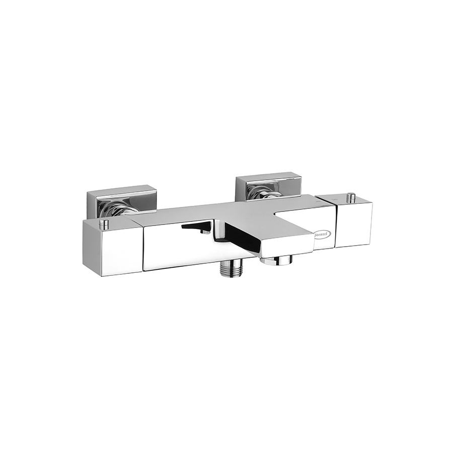 Thermostatic bath-shower mixer without shower kit
